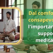 supporti meditativi, postura corretta, zafu e zabuton, comfort meditazione, concentrazione meditativa